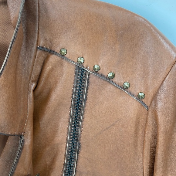 Vintage Vera Pelle Western Leather Jacket - Picture 7 of 7